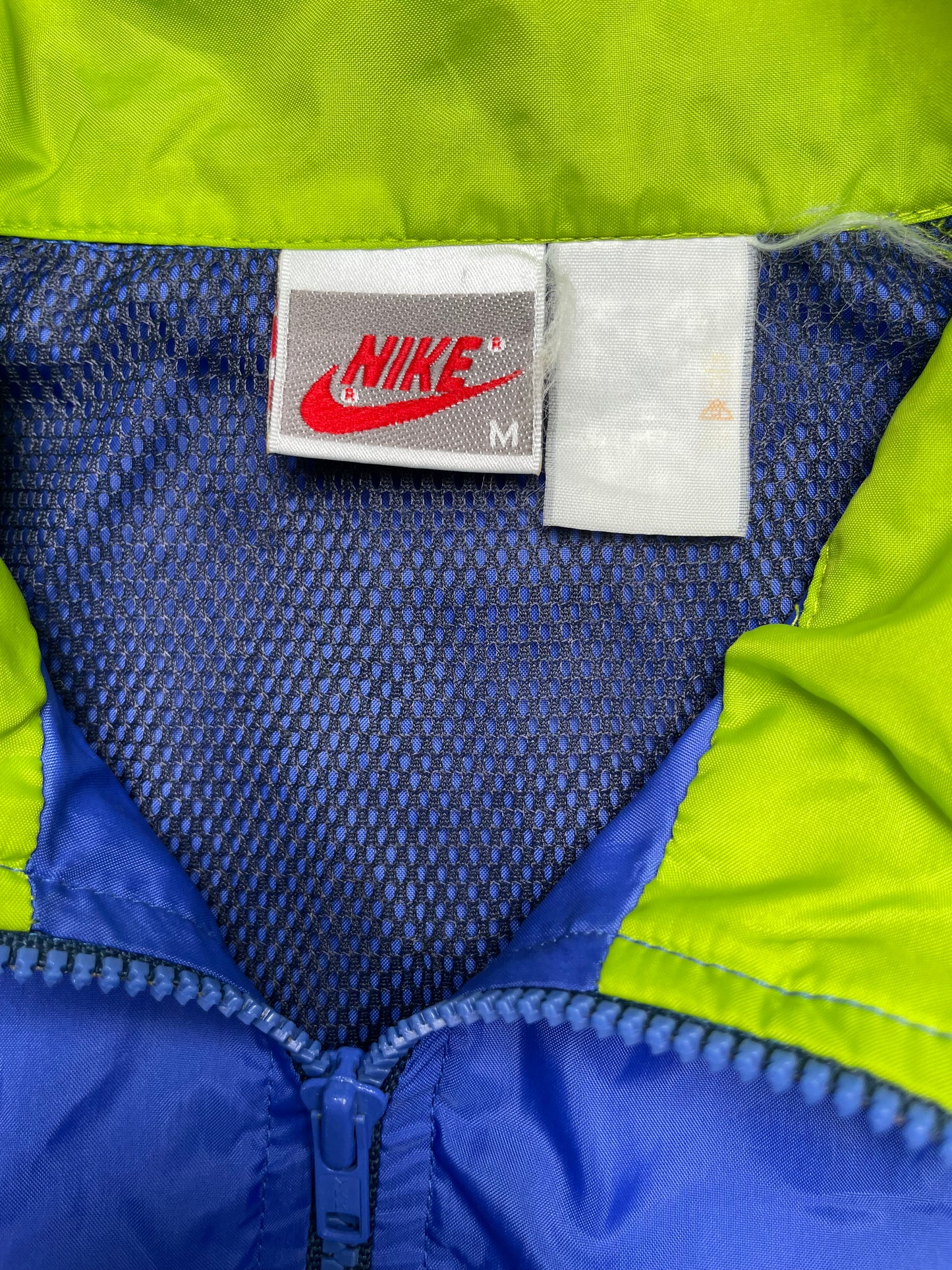 Vintage 80s/90s Nike Windbreaker Quarter Zip Pullover Jacket Medium