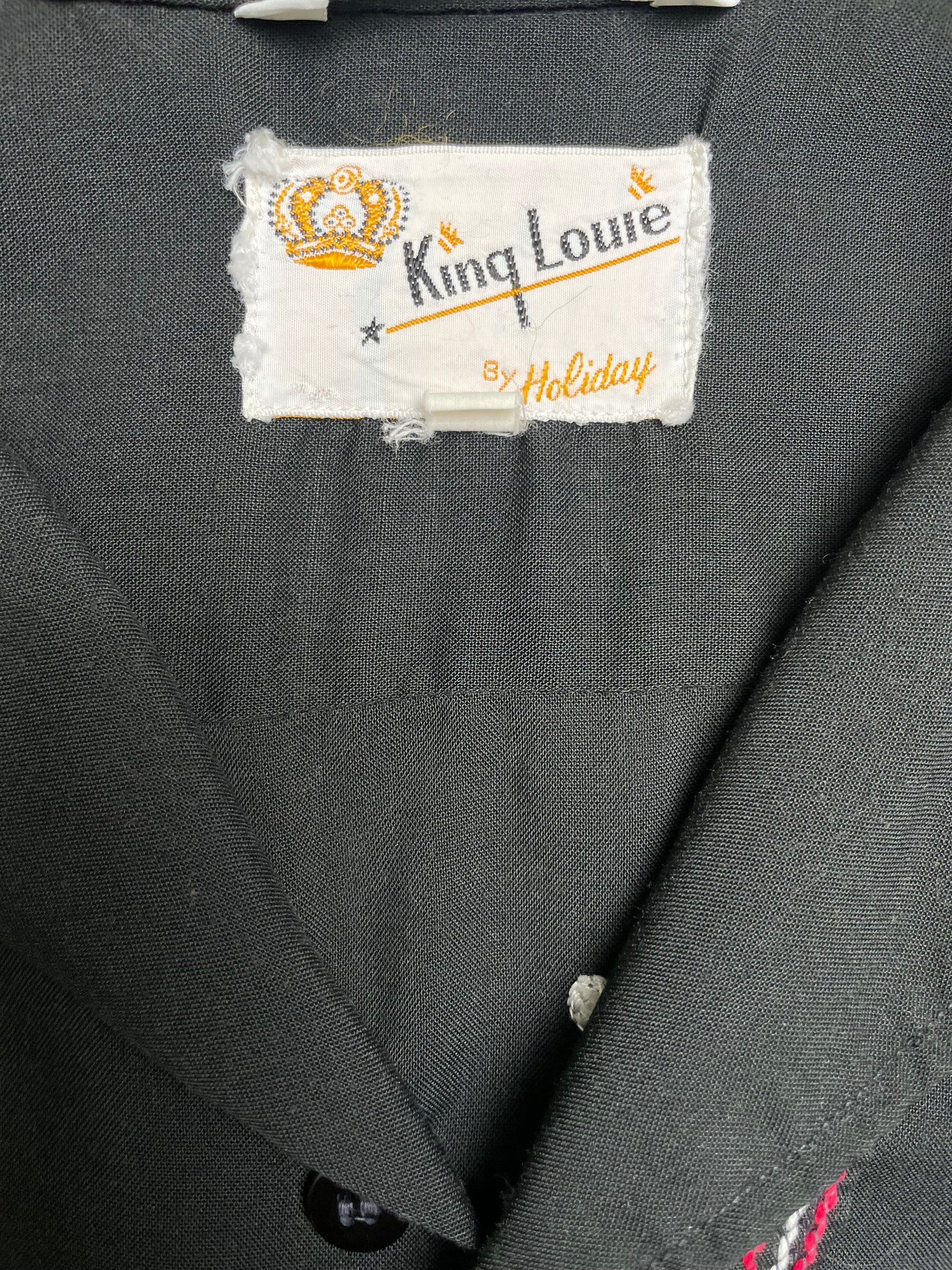 Vintage 60s King Louie by Holiday “City Cigars” Bowling Button Down Shirt Large