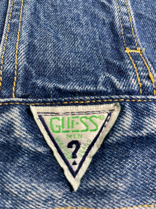 Vintage 80s Georges Marciano for Guess Denim Jacket Small
