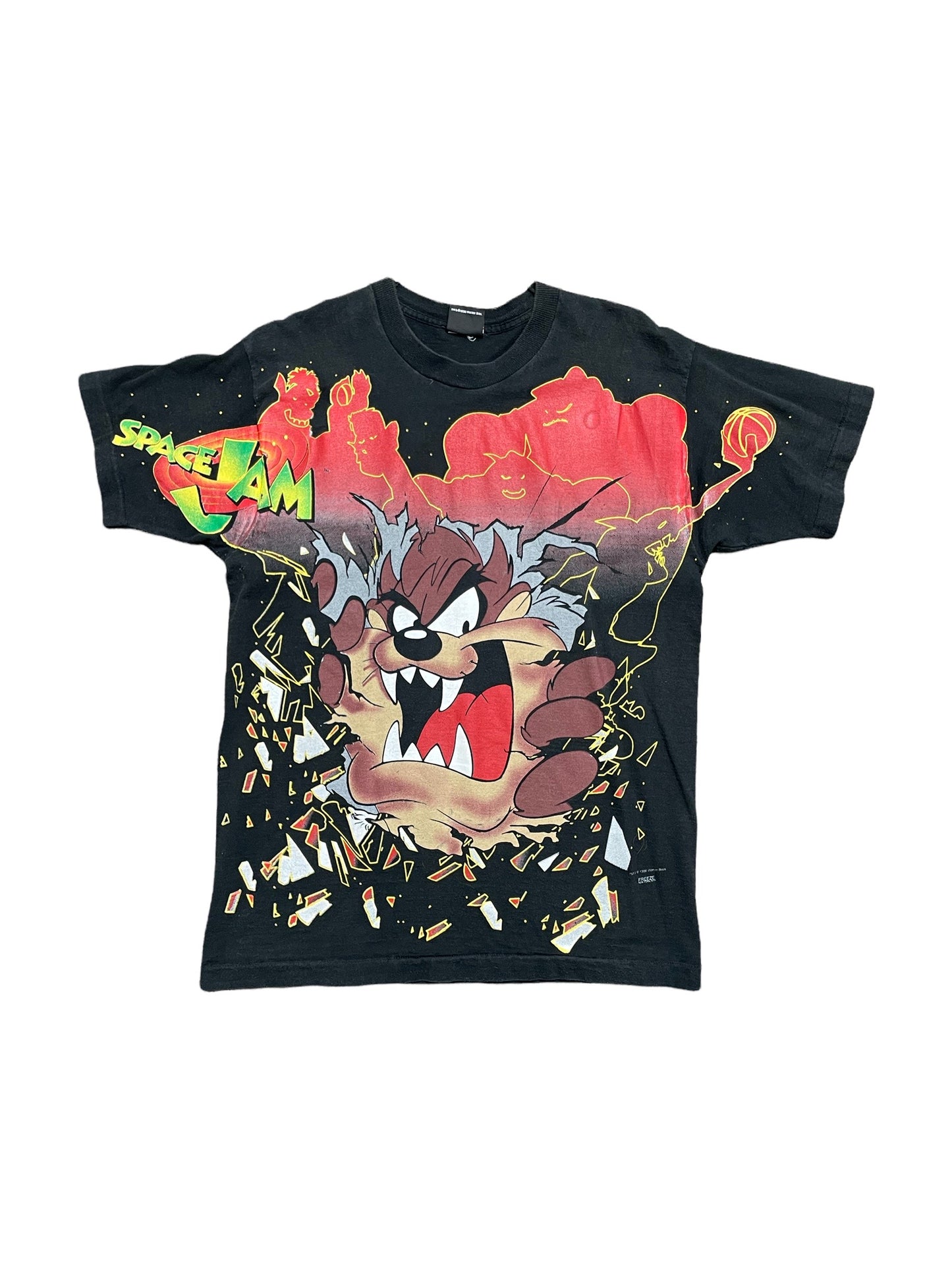 Vintage 1996 Tasmanian Devil Looney Tunes Space Jam T Shirt Large
