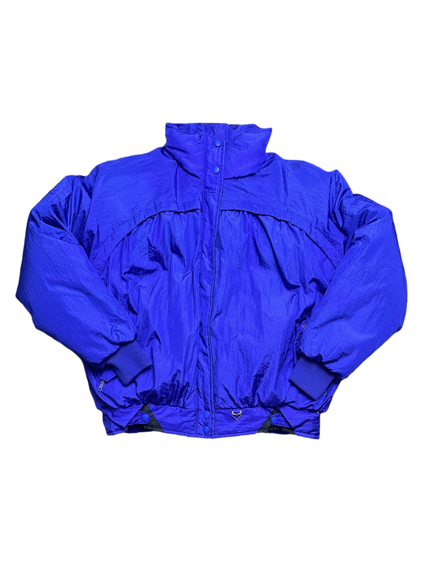 Vintage 80s Obermeyer Indigo Puffer Ski Jacket Medium