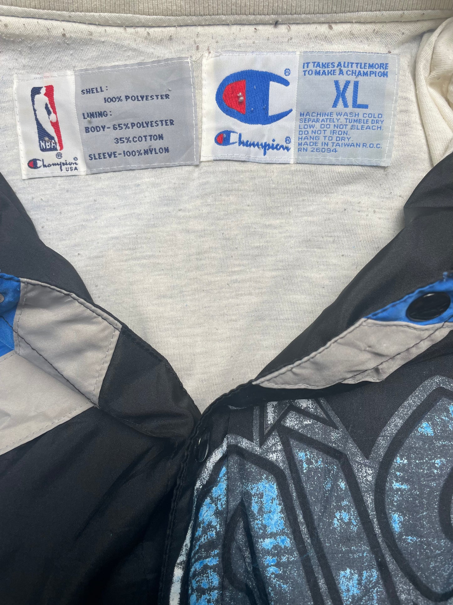 Vintage 90s Orlando Magic NBA Champion Bomber Jacket XLarge