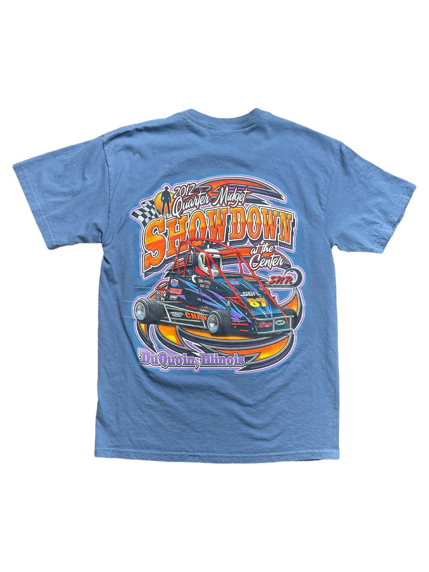 2012 Quarter Midget Showdown Racing T Shirt Medium