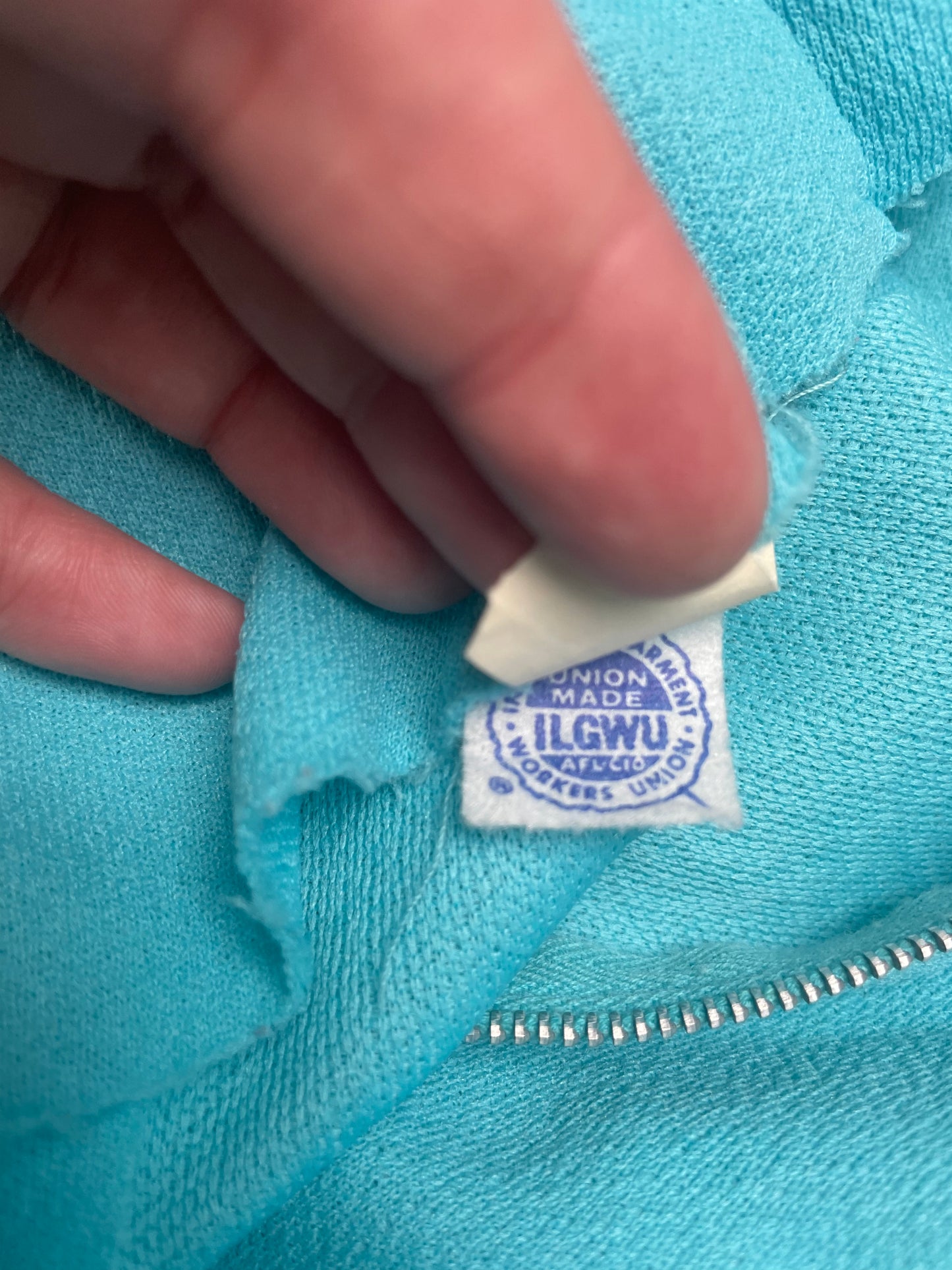 Vintage 60s Baby Blue Mini Dress with White flowers and Button Detailing