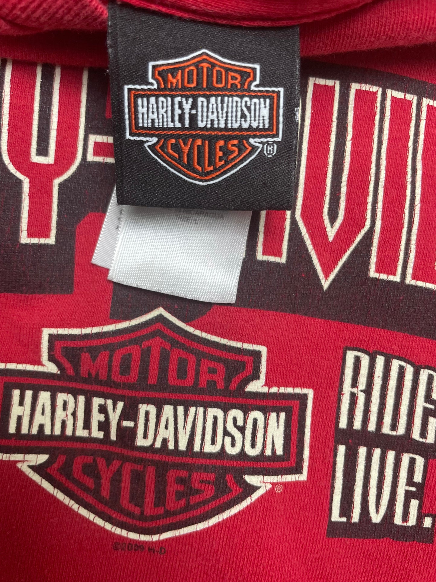 2015 Sturgis South Dakota Wrap Around Graphic T Shirt XLarge