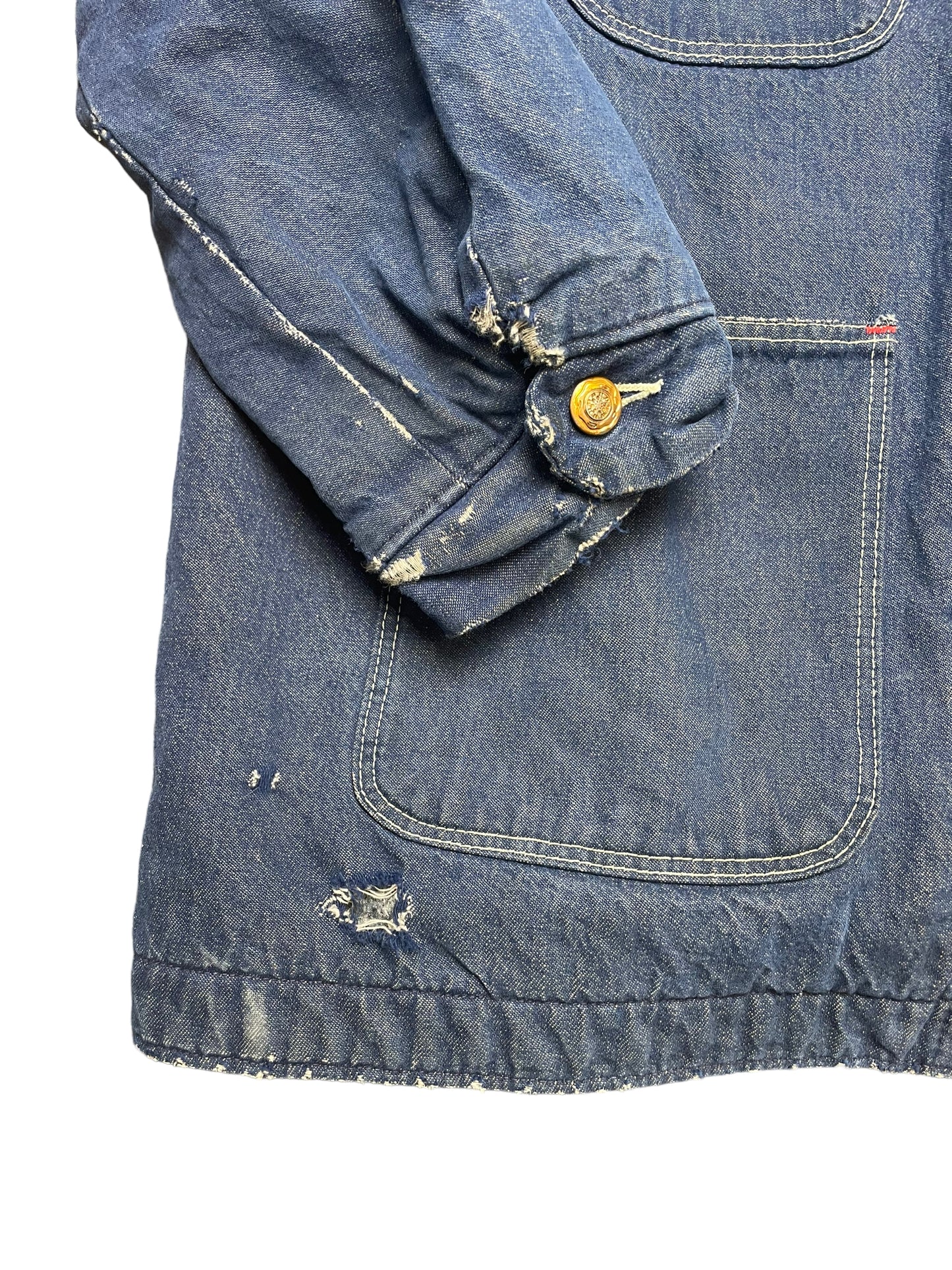 Vintage 80s Wrangler Denim Chore Jacket XLarge