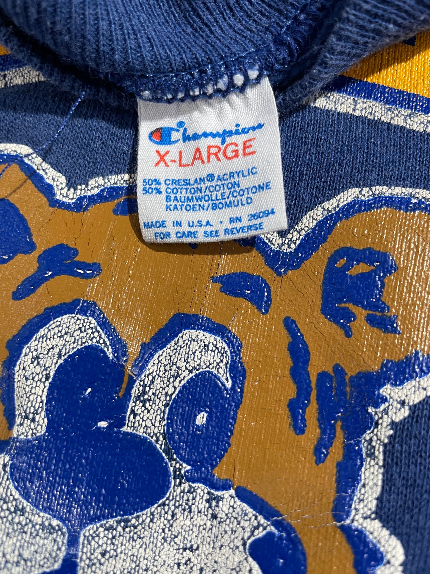 Vintage 80s UCLA University Of Las Angeles Athletic Dept. Champion Sweatshirt XLarge