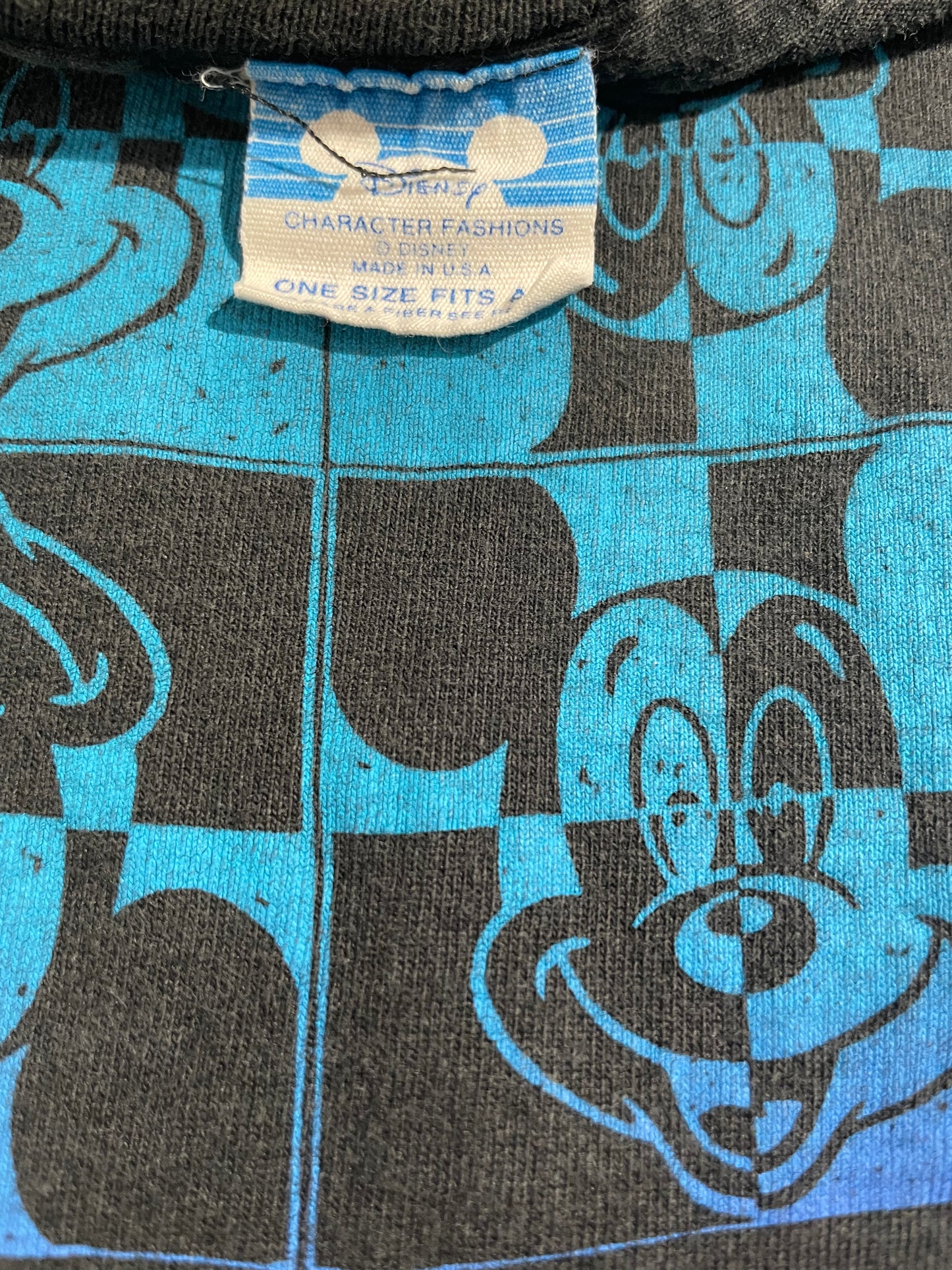 Vintage 80s Walt Disney Studios All Over Print T Shirt XL