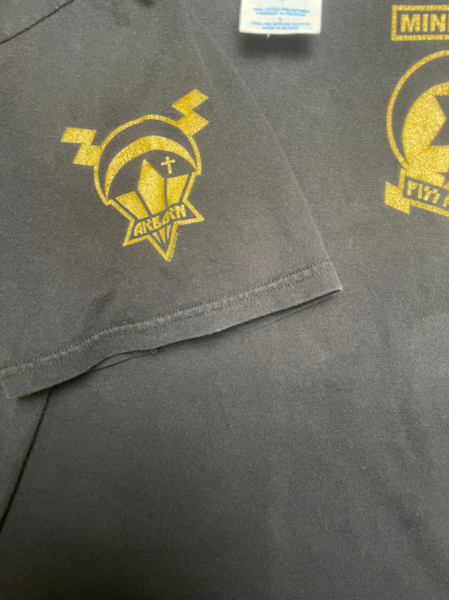 Vintage 90s Ministry “Piss Army” Music Band Tshirt Large