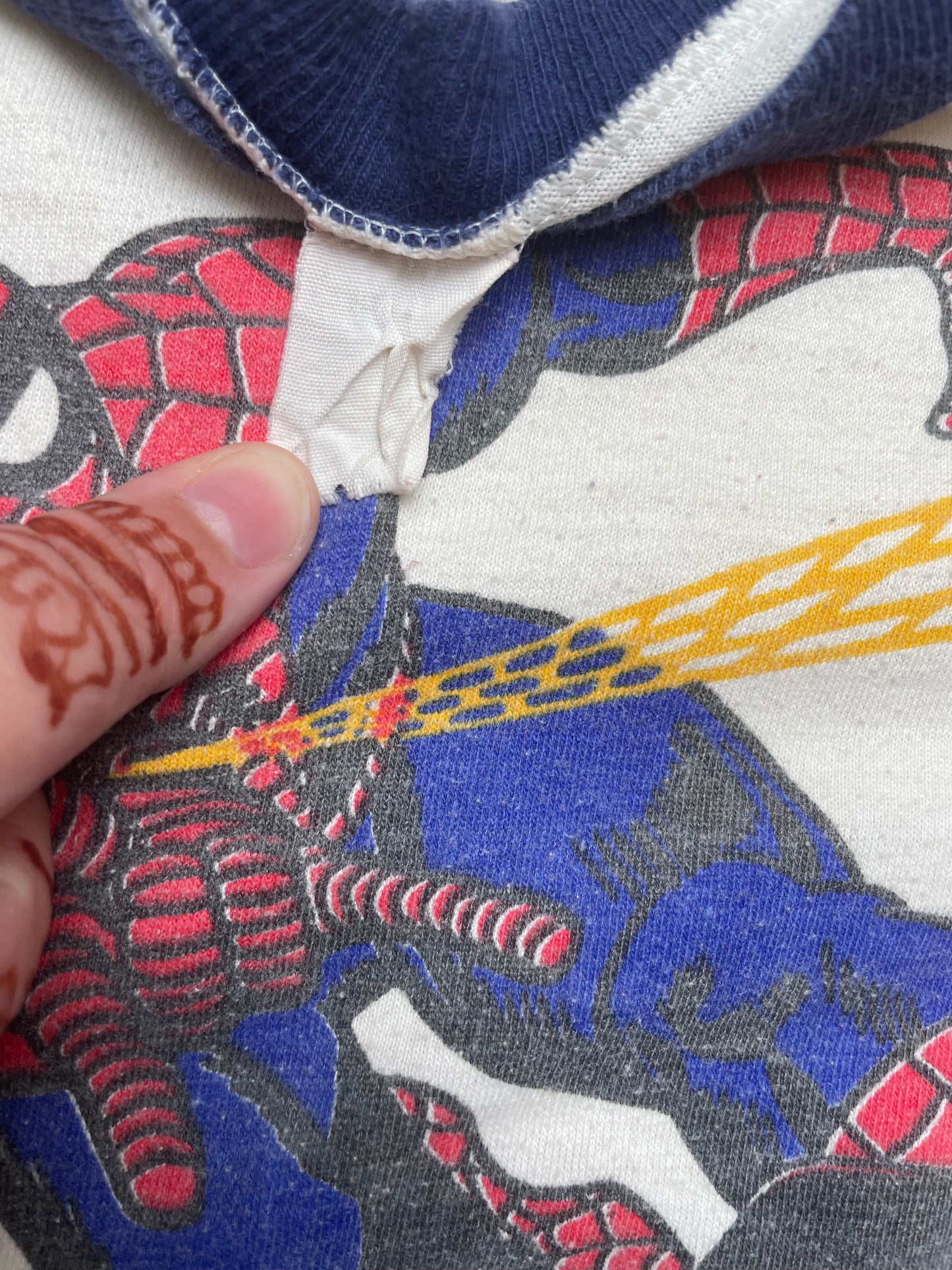 Vintage 1975 Marvel The Amazing Spider-Man Ringer Tshirt Large