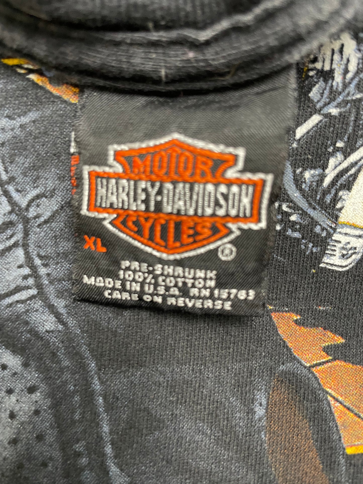 Vintage Y2K Dallas Texas Harley Davidson “Beauty is in the Eyes of the Key Holder” T Shirt XLarge