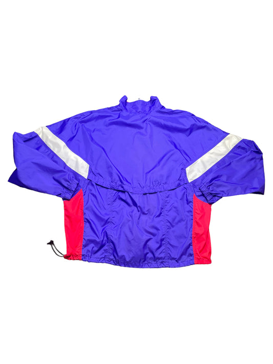 Vintage 80s/90s Nike Bright Colored Windbreaker Jacket XLarge