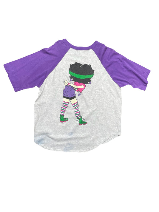Vintage 1993 Betty Boop Raglan Shirt One Size