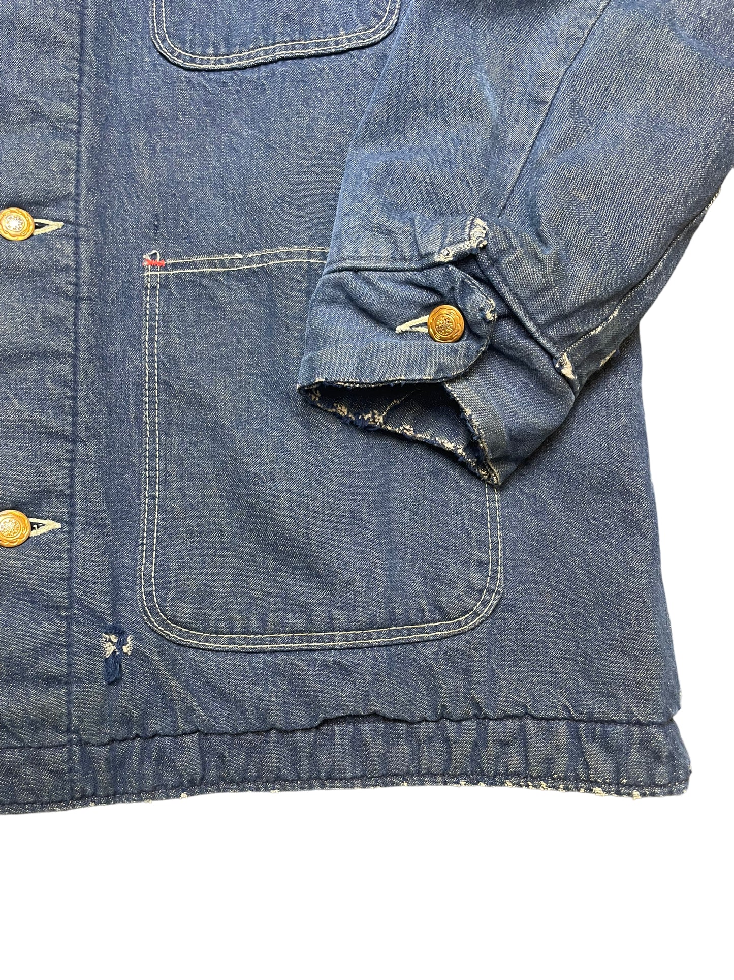 Vintage 80s Wrangler Denim Chore Jacket XLarge