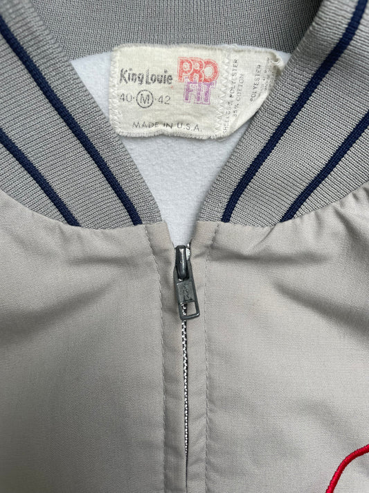 Vintage 80s King Louie Shell Bomber Style Jacket Medium