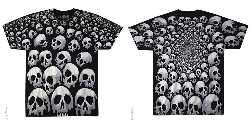 Liquid Blue Son Of Skulls All Over Print TShirt