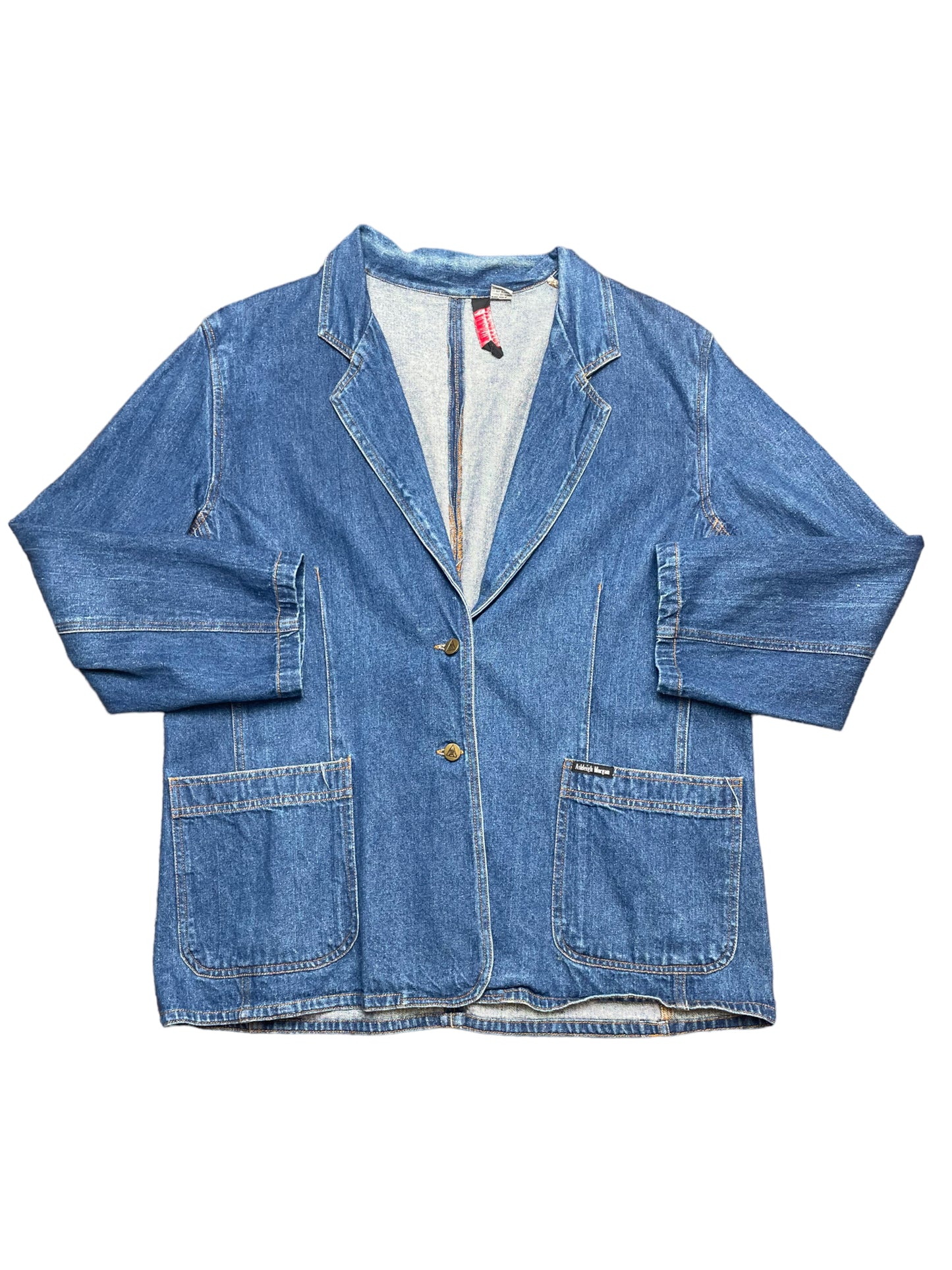 Vintage Workwear by Ashleigh Morgan Denim Blazer Large