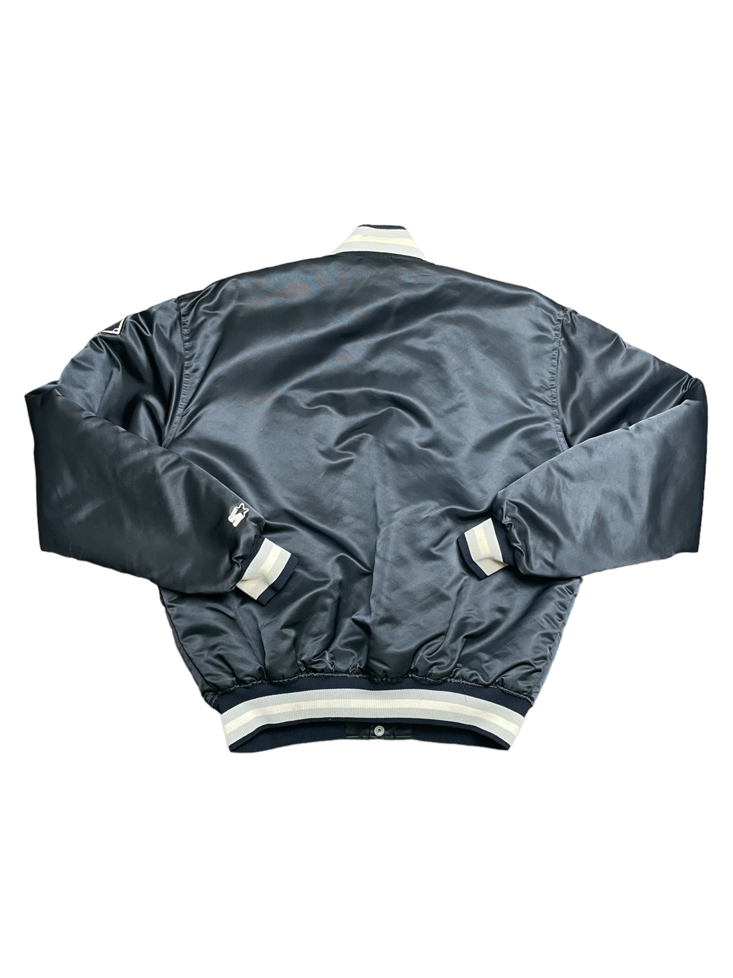 Vintage 80s White Sox Starter Bomber Jacket Large