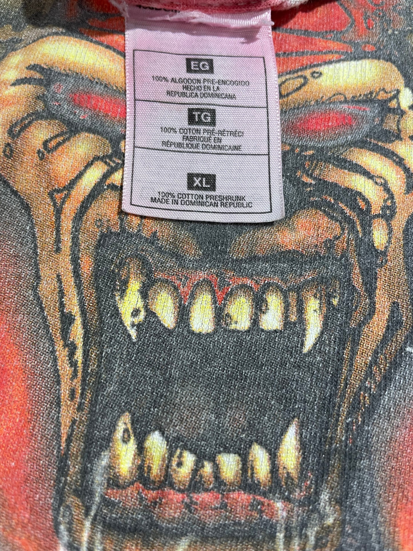 Vintage 2001 Ozzyfest Band Tie Dye T Shirt XLarge