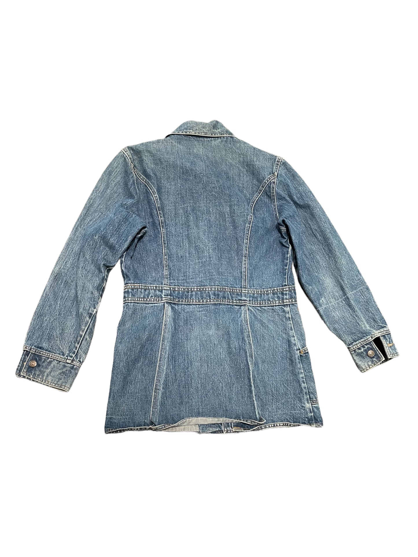 Vintage 70s Levi’s Orange Tab Trench Style Denim Jacket Medium