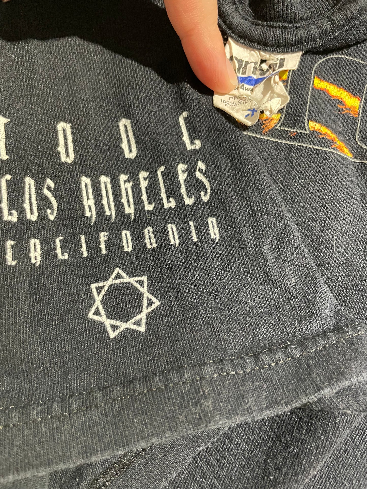 Vintage Y2K Tool Los Angeles California Band T Shirt XLarge