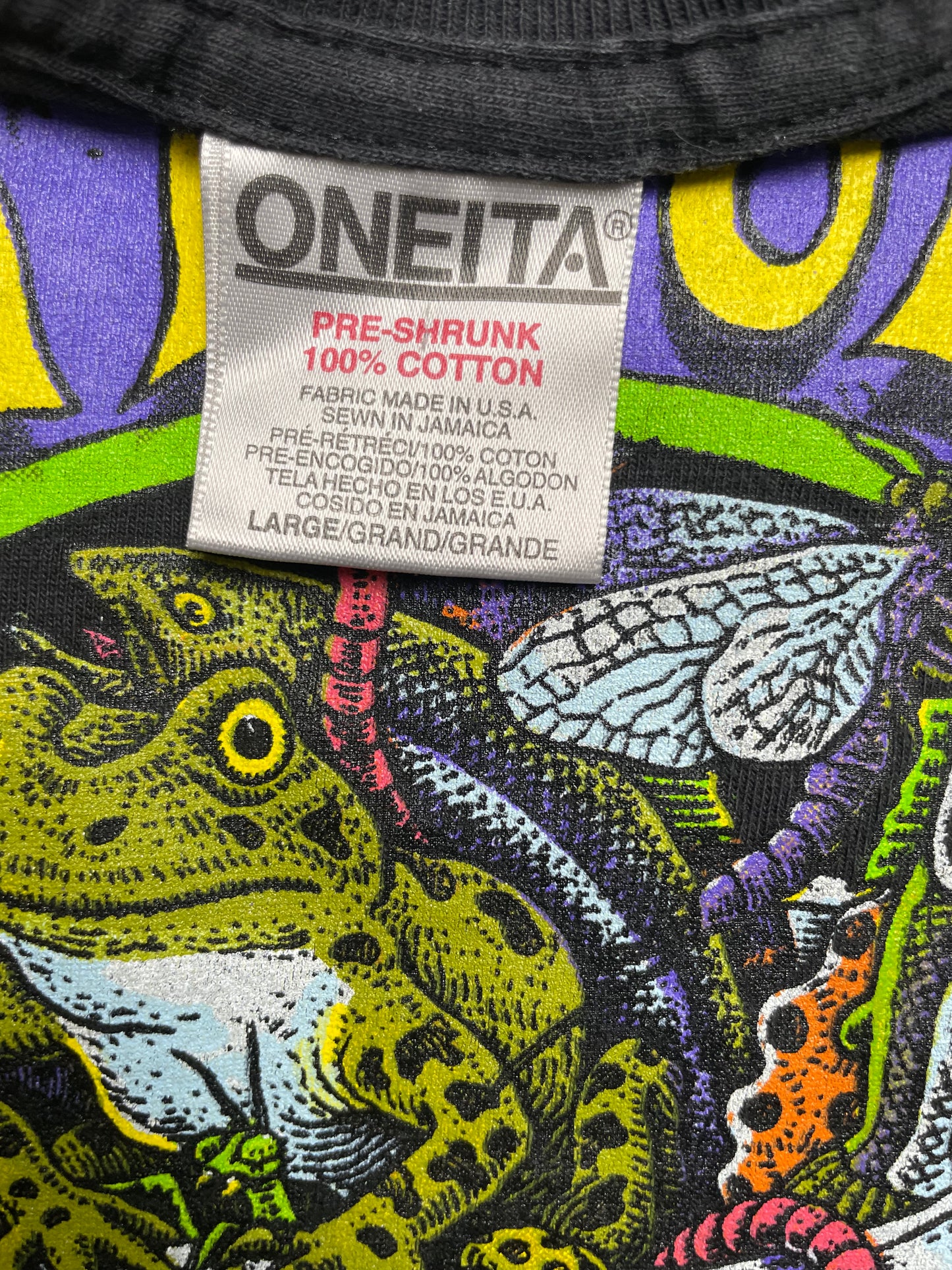 Vintage 1996 The Baitful Dead Band T Shirt Large