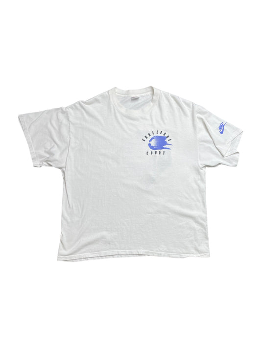 Vintage 80s Nike Challenge Court Agassi Era T Shirt XLarge