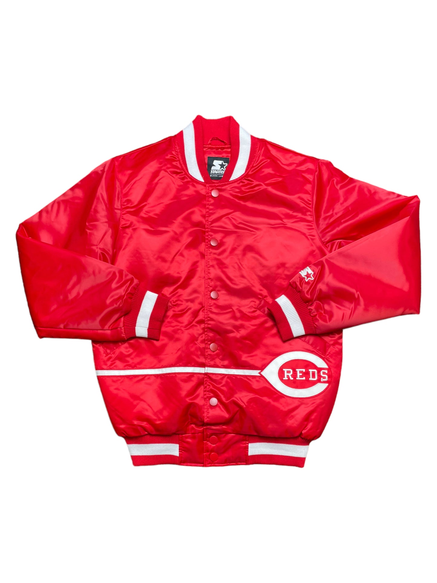 NEW WITH TAGS CINCINNATI REDS STARTER JACKET SMALL