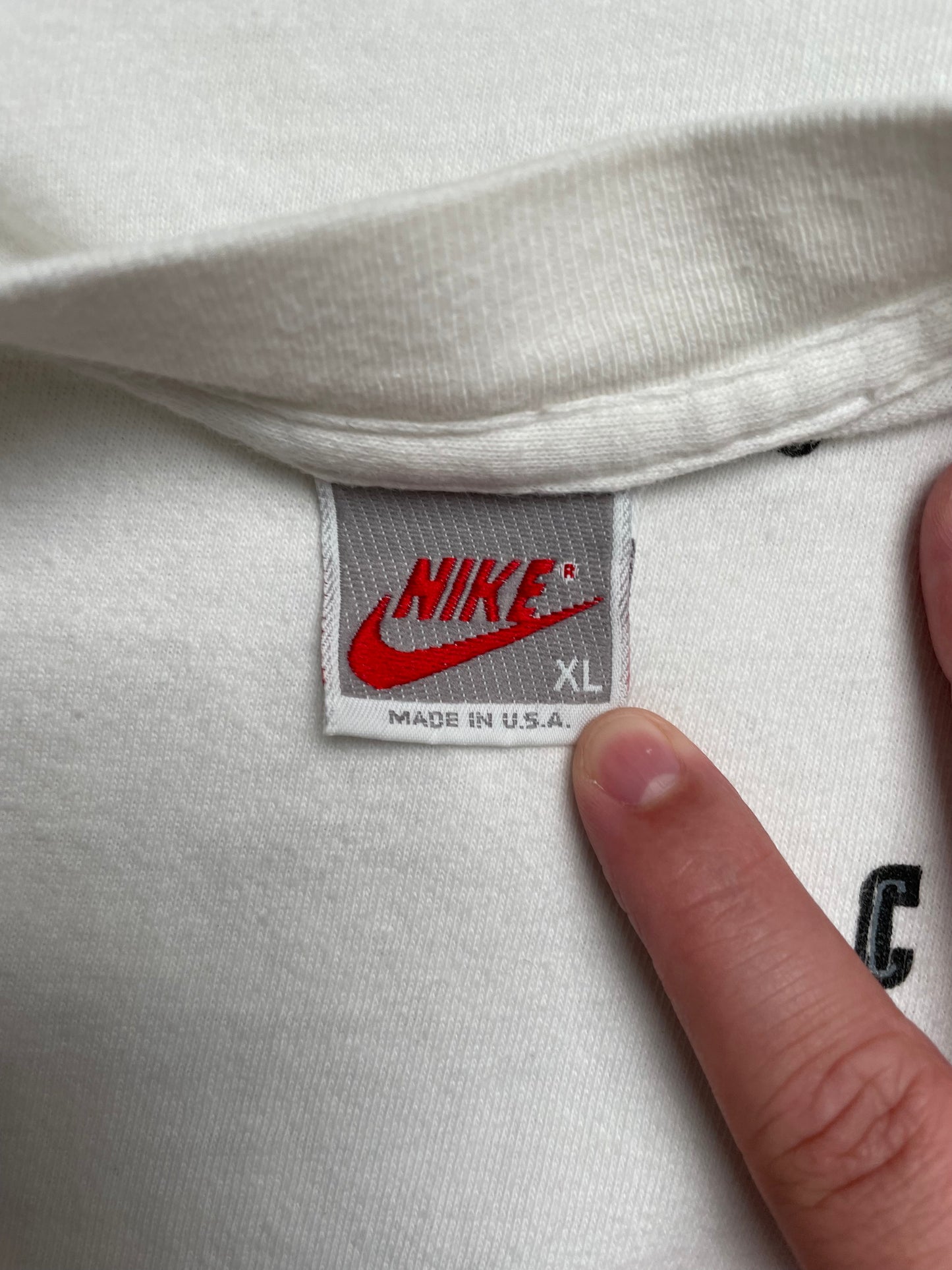 Vintage 80s Nike Challenge Court Agassi Era T Shirt XLarge