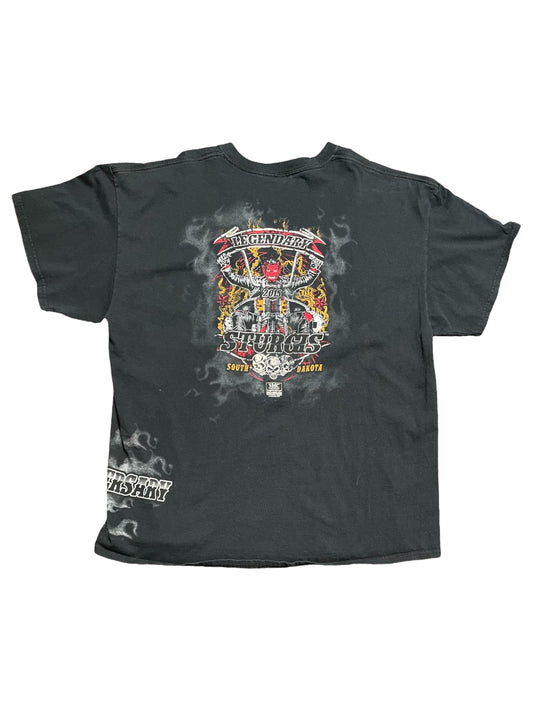 2015 Sturgis South Dakota Wrap Around Graphic T Shirt XLarge