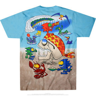 Liquid Blue Mars Beach Joey Mars Tie Dye T Shirt