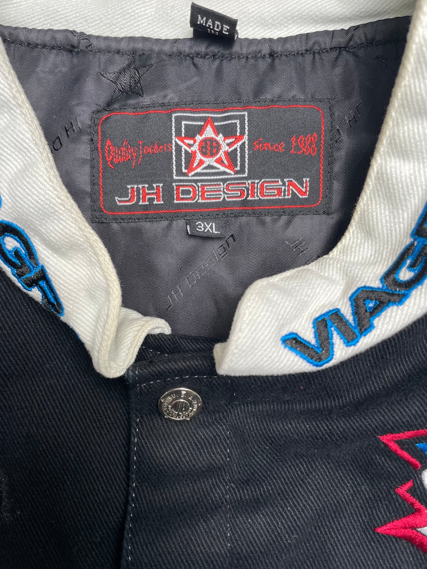 A Salute to Mark Martin Ford Racing Viagra JH Design NASCAR Jacket XXXLarge