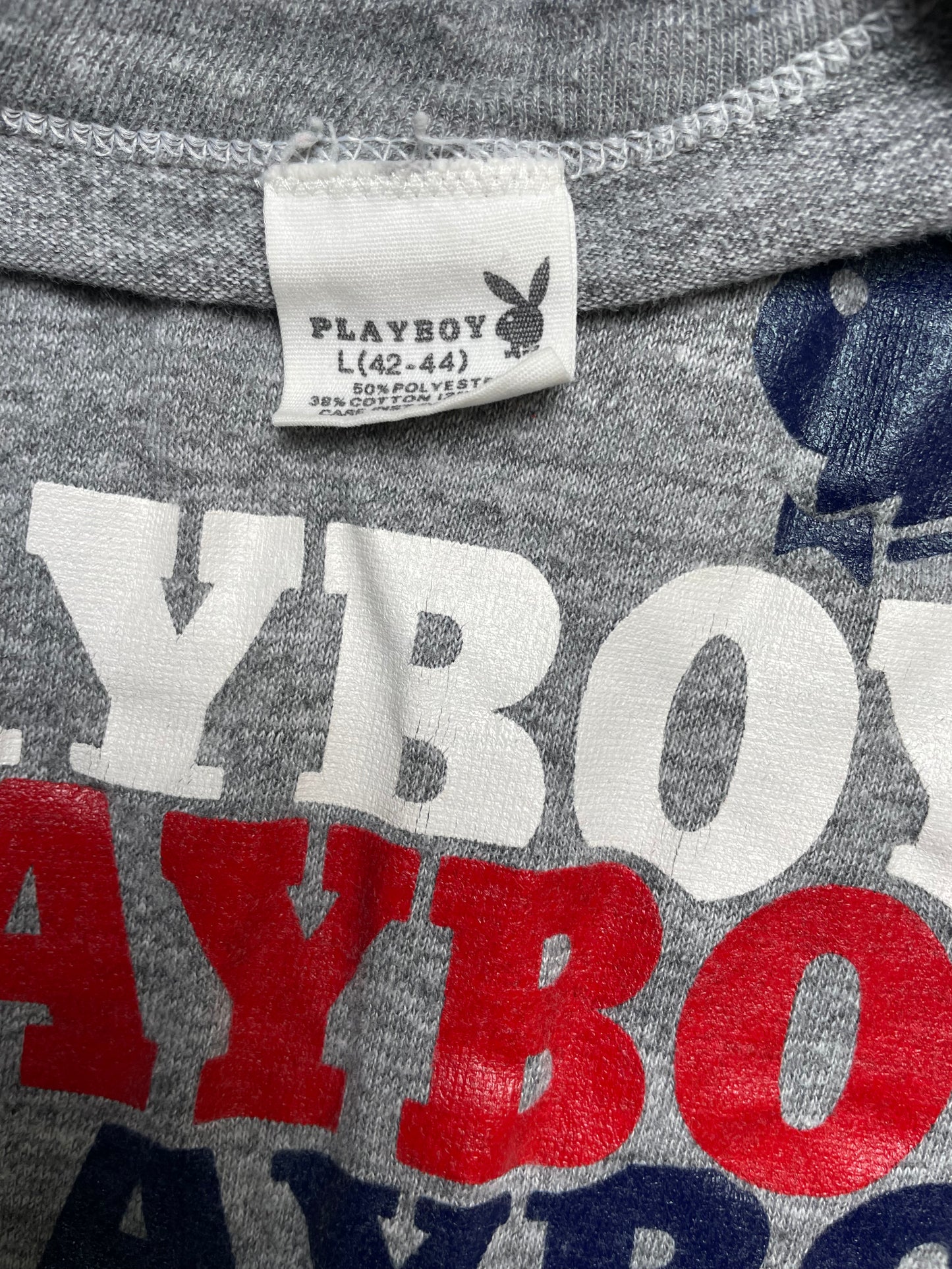 Vintage 70s Playboy x3 Graphic TShirt Large