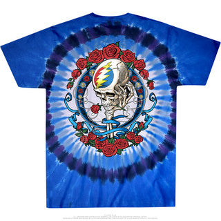 Liquid Blue Grateful Dead Bertha Tie Dye T Shirt