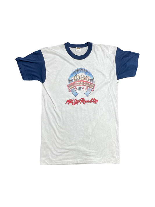 Vintage 1986 Houston Astro’s All Star Game Ringer T Shirt XLarge