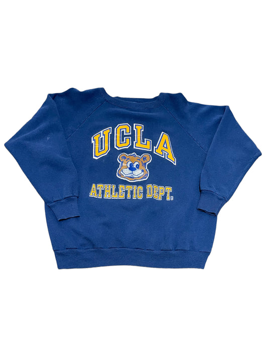 Vintage 80s UCLA University Of Las Angeles Athletic Dept. Champion Sweatshirt XLarge