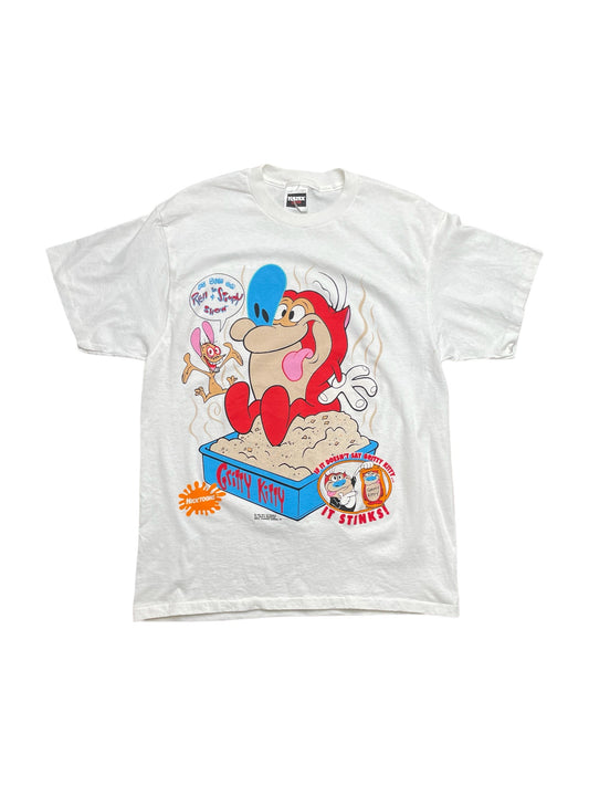 Vintage 1992 Ren And Stimpy T Shirt Large