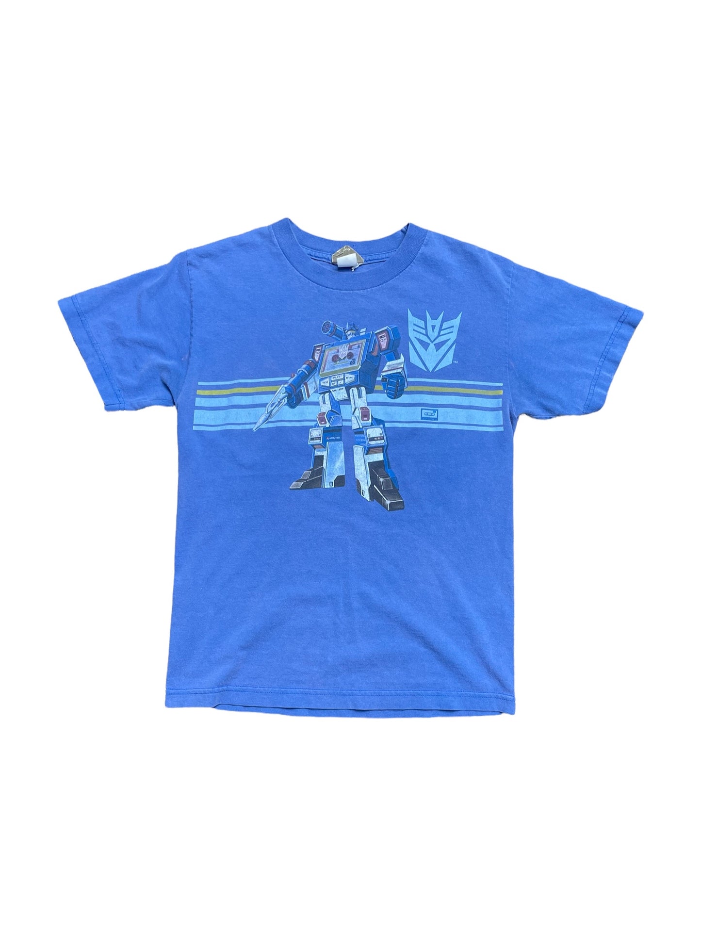 Vintage Blue Transformers T Shirt Small