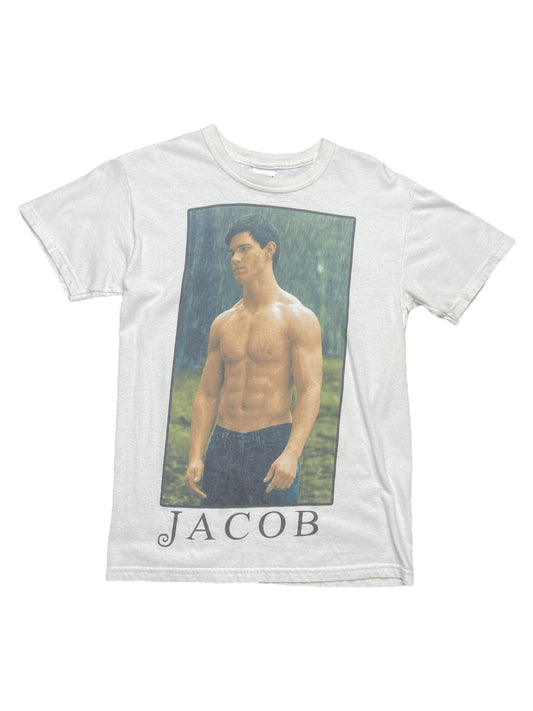 Vintage Y2K Taylor Lautner The Twilight Saga New Moon “Jacob” Movie Promo Tshirt Small