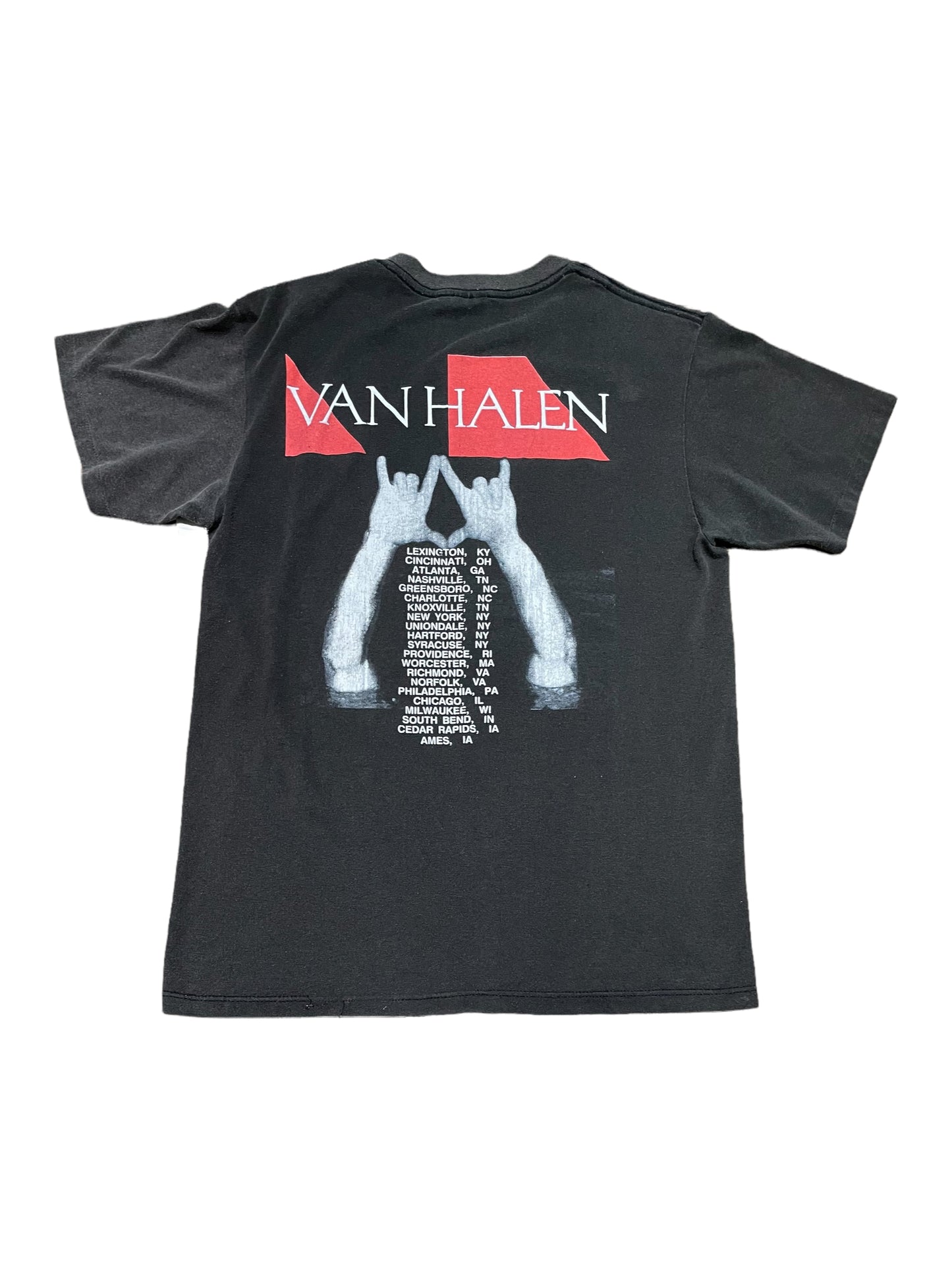Vintage 1988 Van Halen Tour Band T Shirt Large