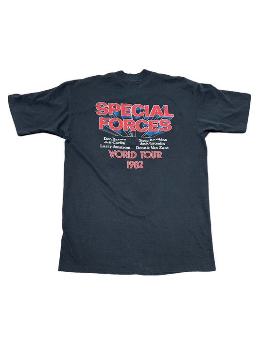 Vintage 1982 Special Forces 38 Special Tour Band T Shirt XLarge