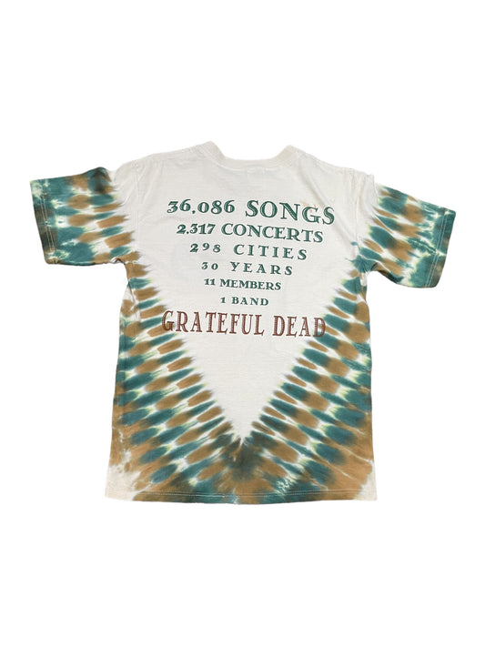 Vintage 1996 Grateful Dead Band Tie Dye T Shirt Small