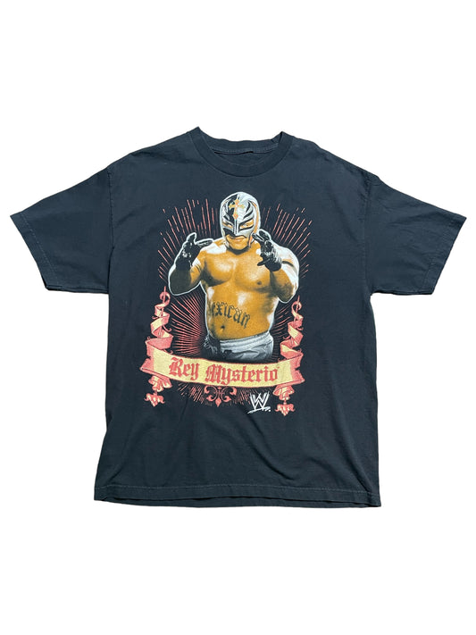 Vintage Y2K Rey Mysterio WWE Wrestling T Shirt XLarge