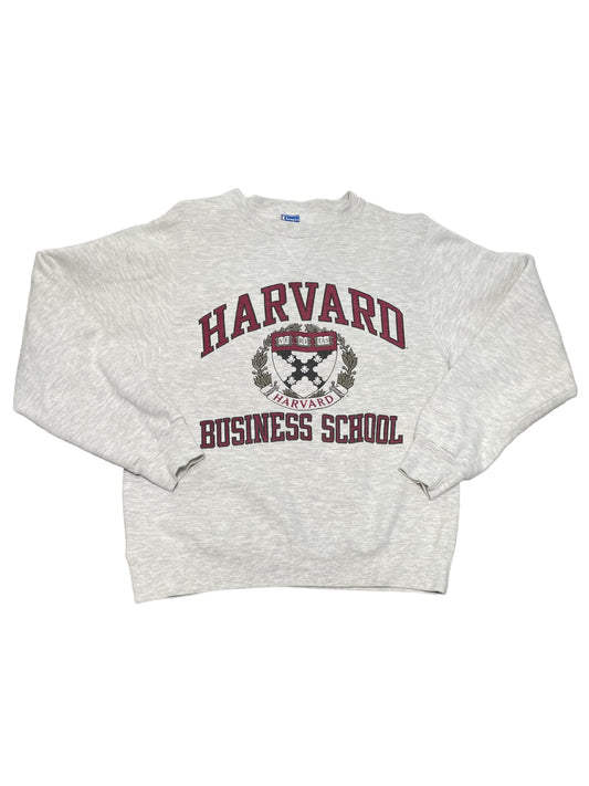 Vintage 80s Harvard Business School Champion Sweatshirt Large