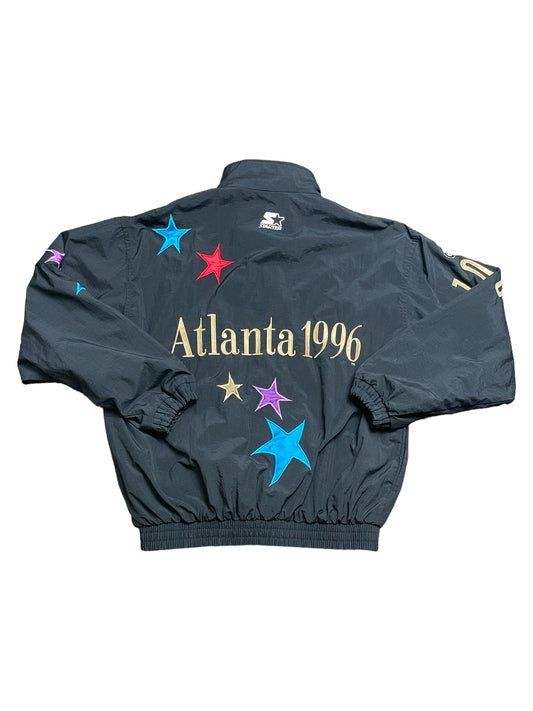 Vintage 1996 Atlanta Olympics Starter Windbreaker Jacket Large