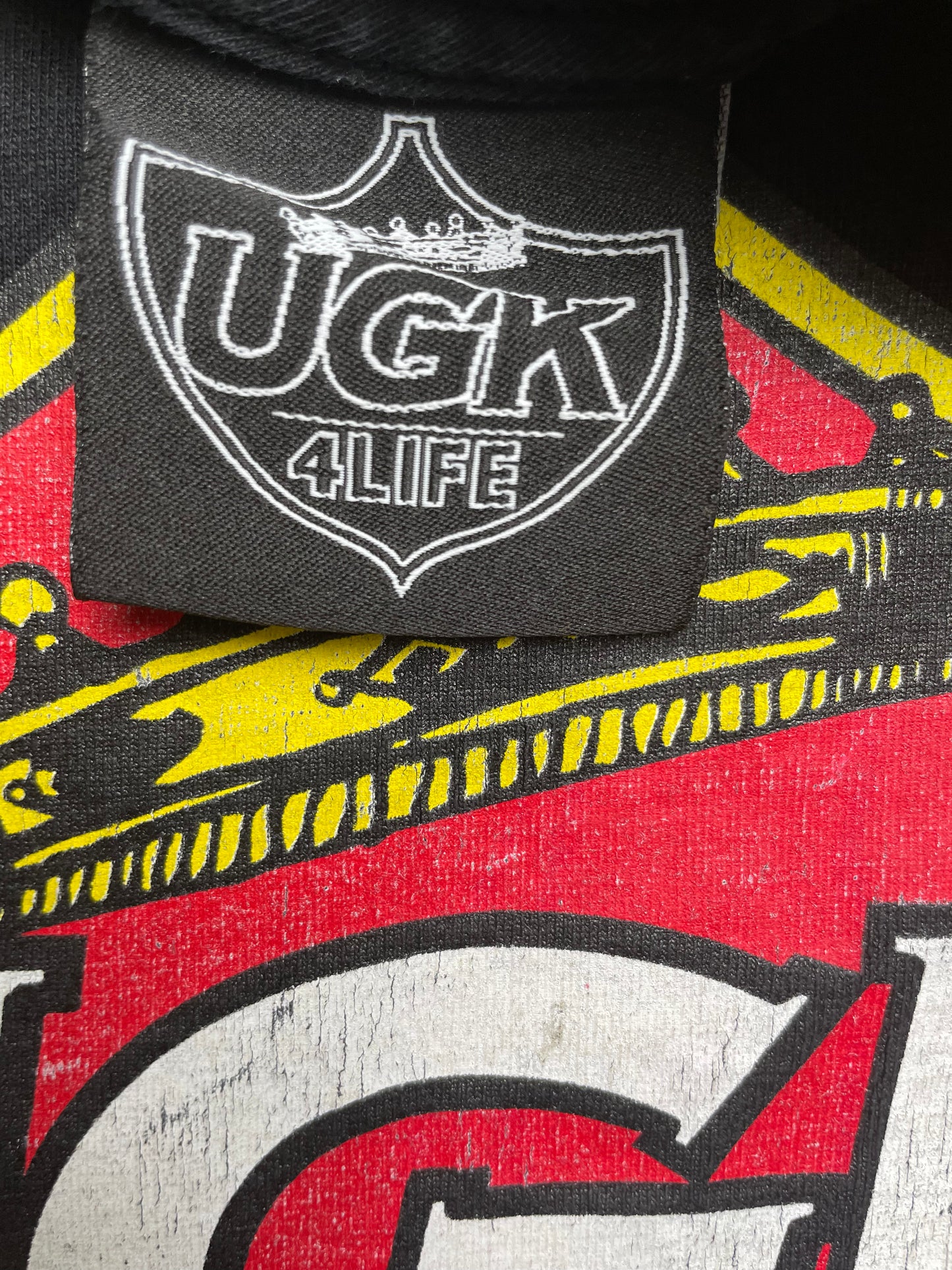 Vintage 90s UGK 4 Life Underground Kingz Rap T Shirt XXXLarge