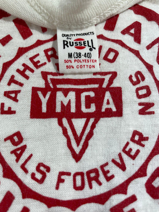 Vintage 60s YMCA Father and Son Pals Forever T Shirt Medium