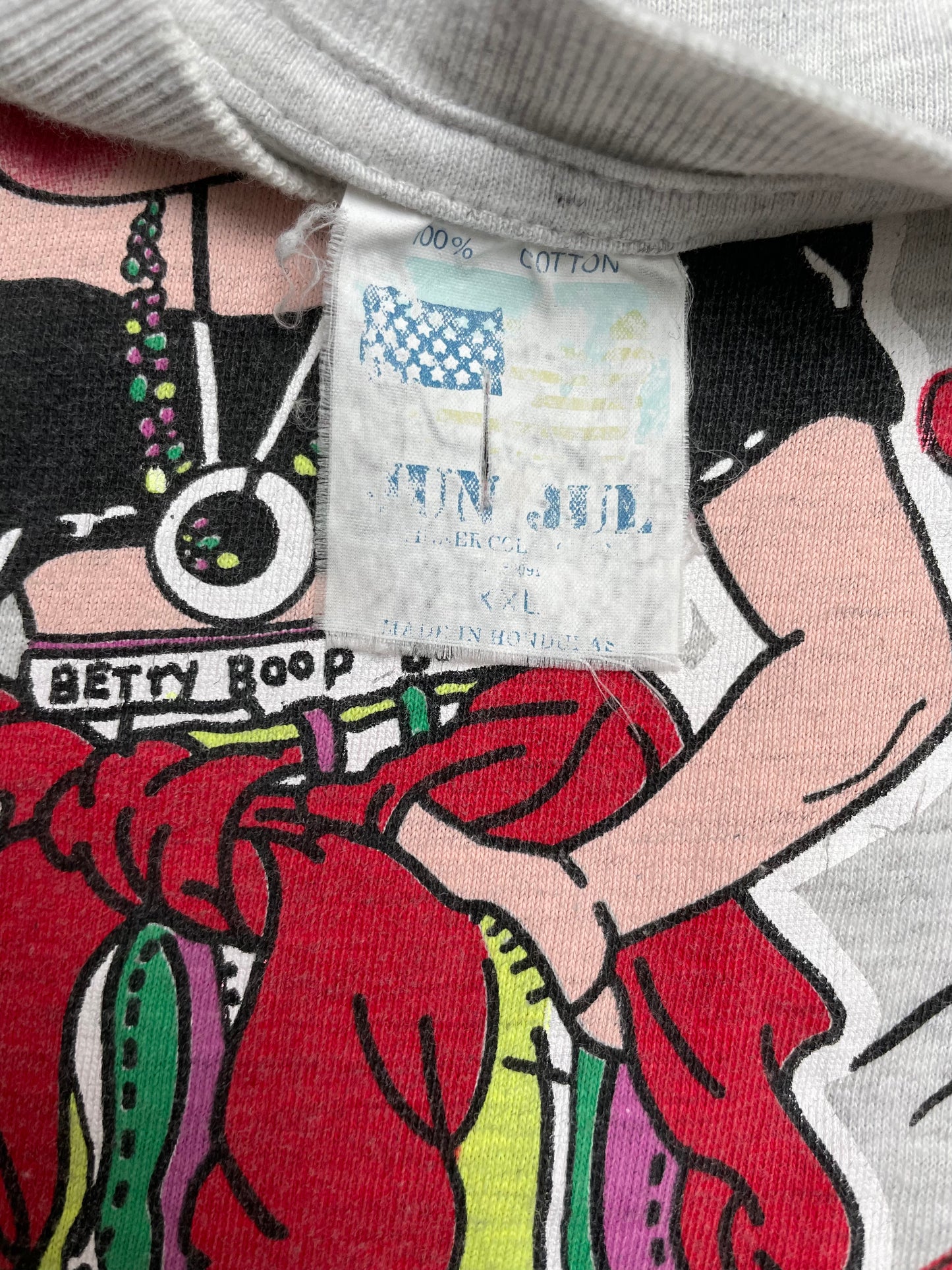 Vintage 1993 Hip Hop Betty Boop T Shirt XLarge