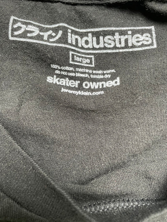 JK Industries Jeremy Klein Hookups Anime Skate T Shirt Large