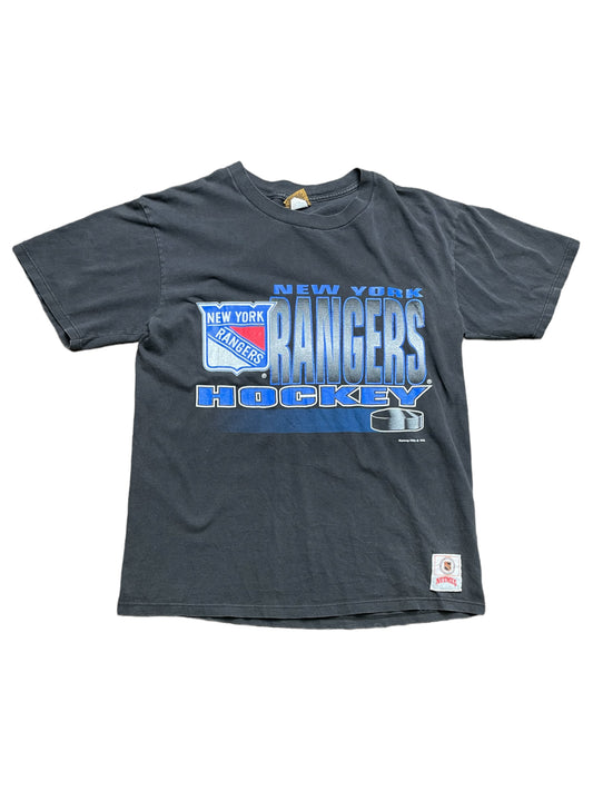 Vintage 90s New York Rangers Hockey T Shirt Medium